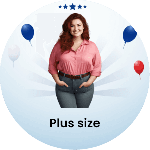 Deals on Fashionable plus-size clothing