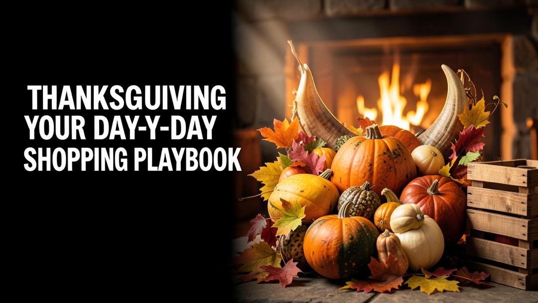 Thanksgiving: Your Day-by-Day Shopping Playbook