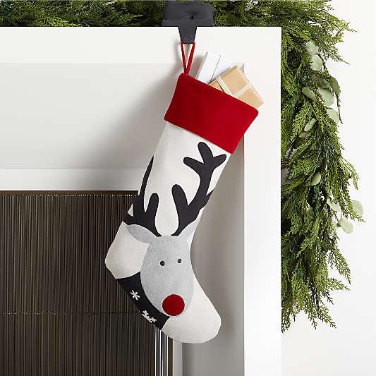 Reindeer Christmas Stocking Reindeer Christmas Stocking