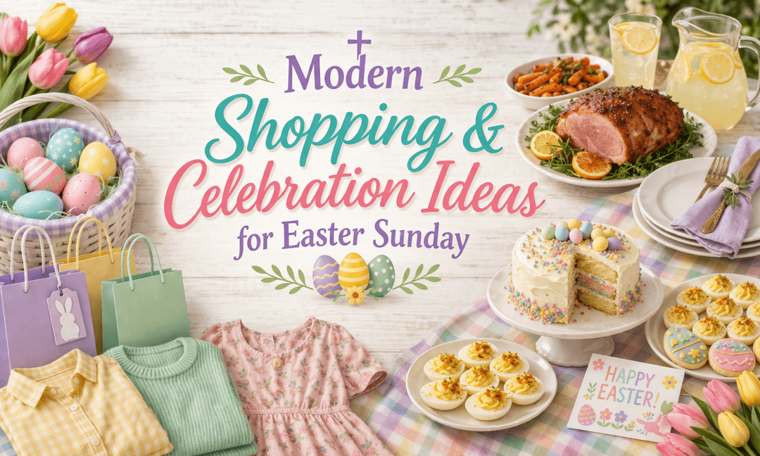 Modern Shopping & Celebration Ideas for Easter Sunday Modern Shopping & Celebration Ideas for Easter Sunday