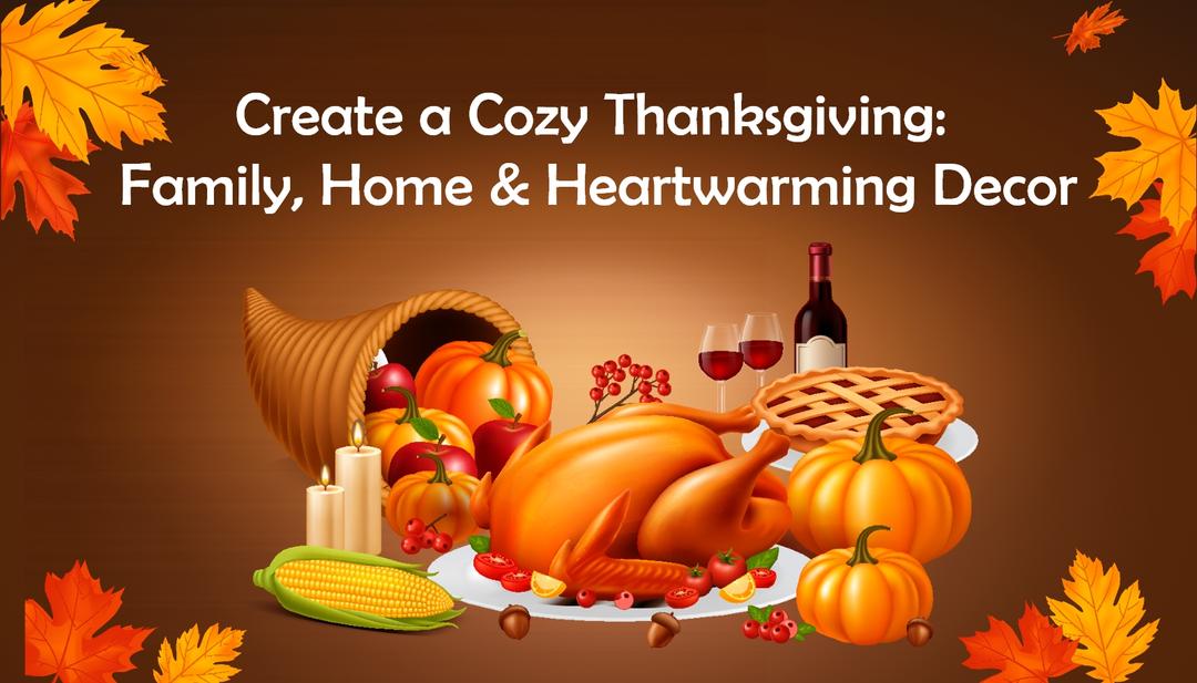 Create a Cozy Thanksgiving: Family, Home & Heartwarming Decor Create a Cozy Thanksgiving: Family, Home & Heartwarming Decor
